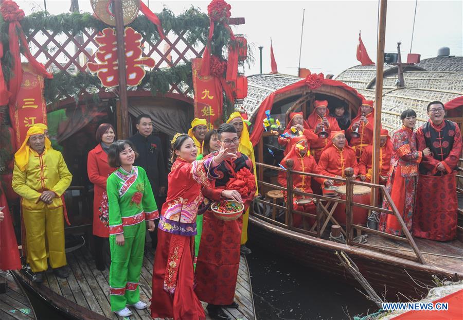 CHINA-ZHEJIANG-JIANDE-TRADITIONAL MARRIAGE (CN)