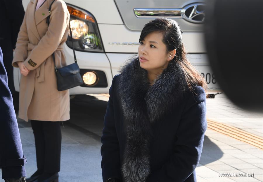 SOUTH KOREA-DPRK-ART TROUPE-ARRIVAL