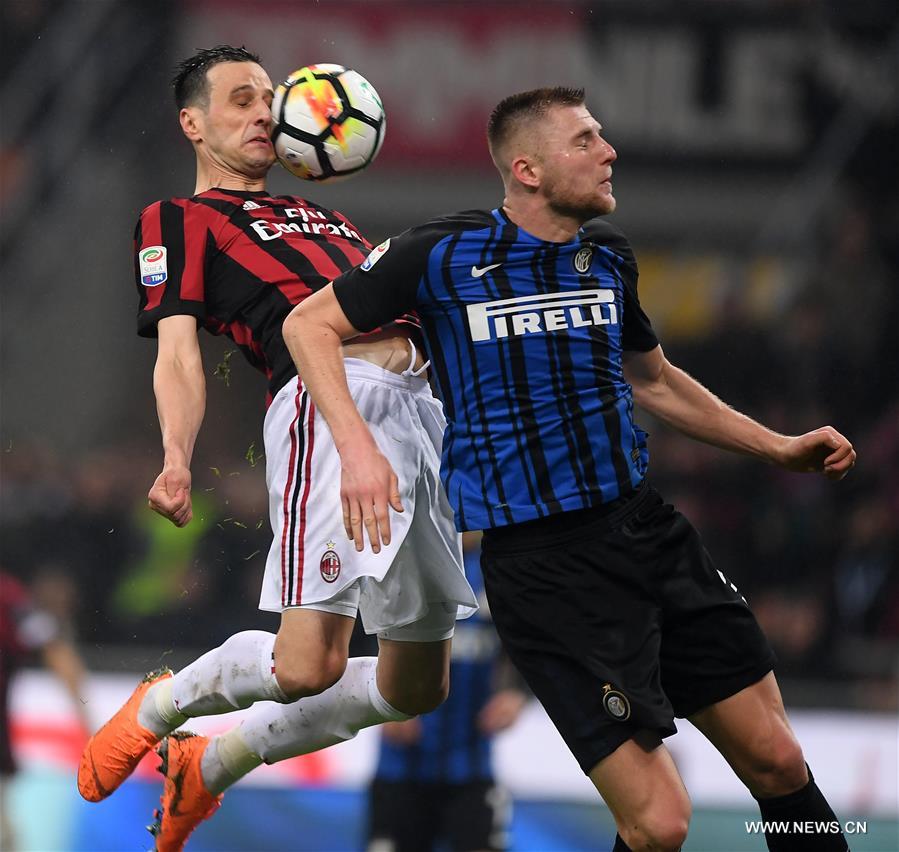 (SP)ITALY-MILAN-SOCCER-SERIE A-AC MILAN-INTER MILAN