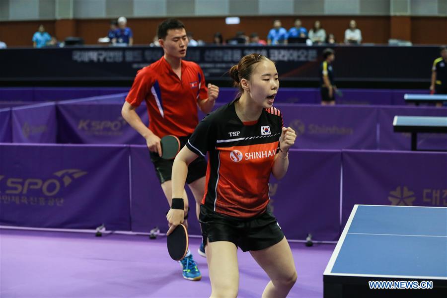 (SP)SOUTH KOREA-DAEJEON-TABLE TENNIS-KOREA OPEN