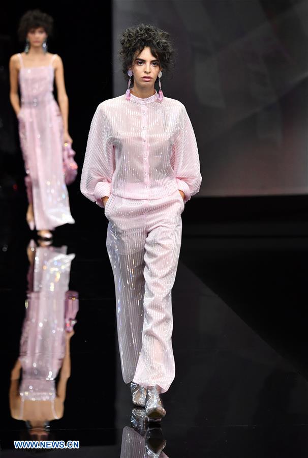 ITALY-MILAN-FASHION WEEK-GIORGIO ARMANI