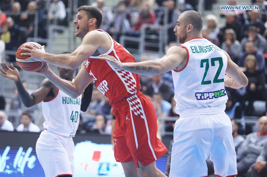 (SP) CROATIA-OSIJEK-BASKETBALL-FIBA WORLD CUP QUALIFIERS