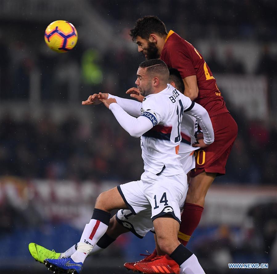 (SP)ITALY-ROME-SOCCER-SERIE A-ROMA VS GENOA
