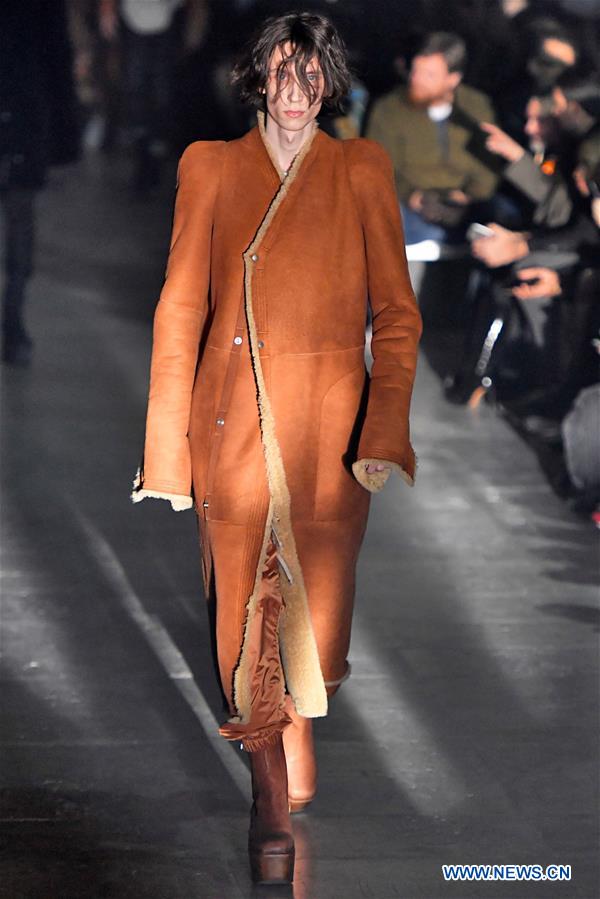 FRANCE-PARIS-MEN'S FASHION WEEK-RICK OWENS