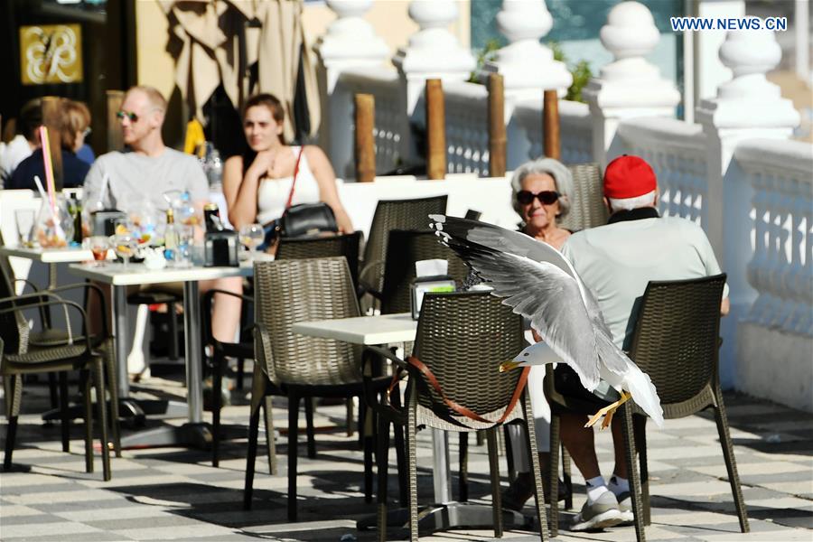SPAIN-ALICANTE-SEASIDE-SCENERY