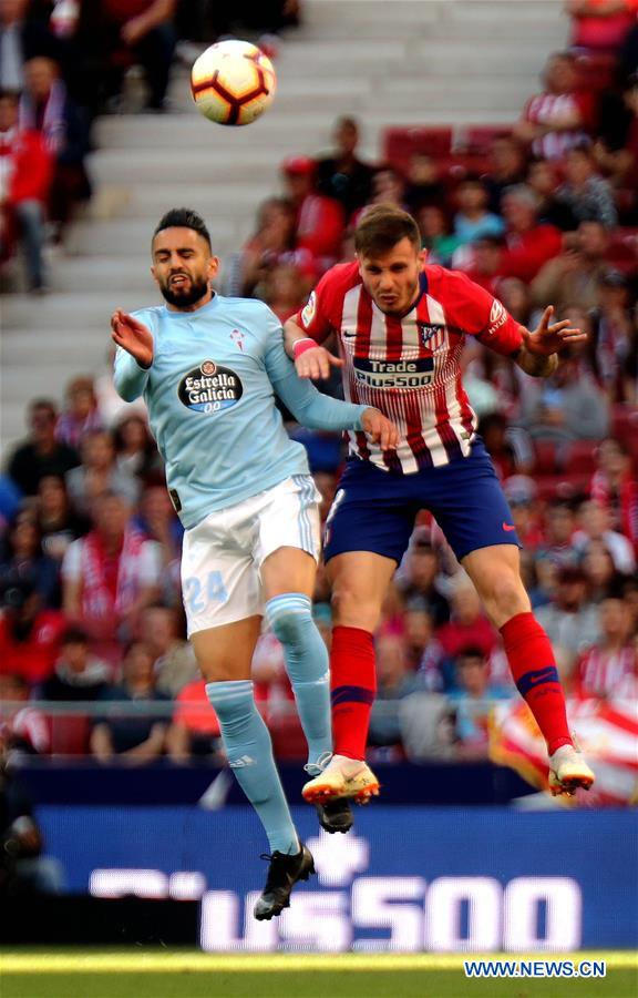 (SP)SPAIN-MADRID-SOCCER-SPANISH LEAGUE-ATLETICO MADRID VS CELTA