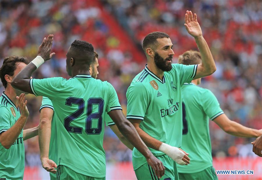 (SP)GERMANY-MUNICH-SOCCER-AUDI CUP-THIRD PLACE PLAYOFF-REAL MADRID VS FENERBAHCE