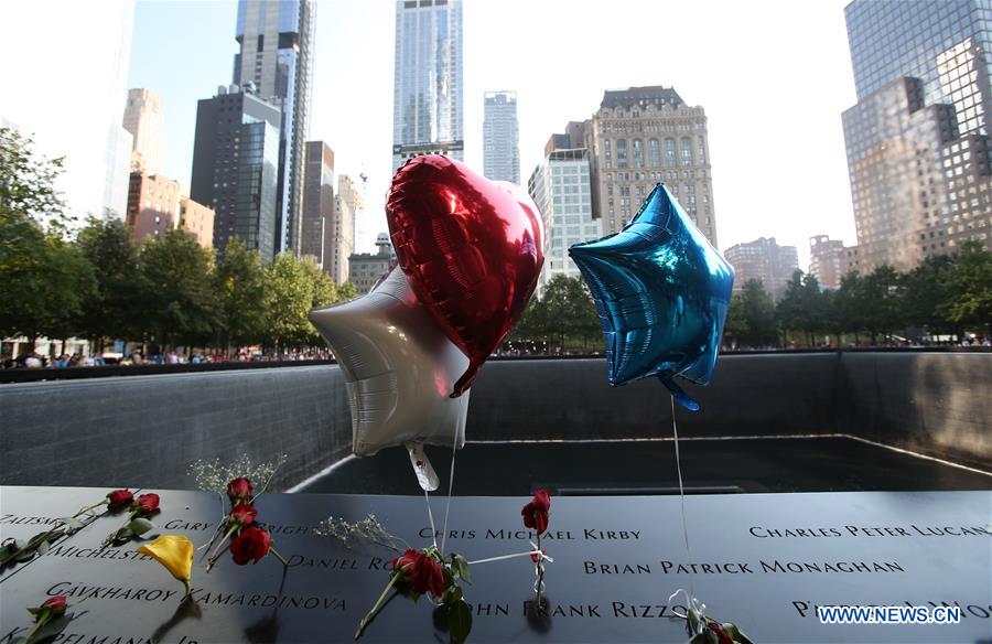 U.S.-NEW YORK-9/11-18TH ANNIVERSARY