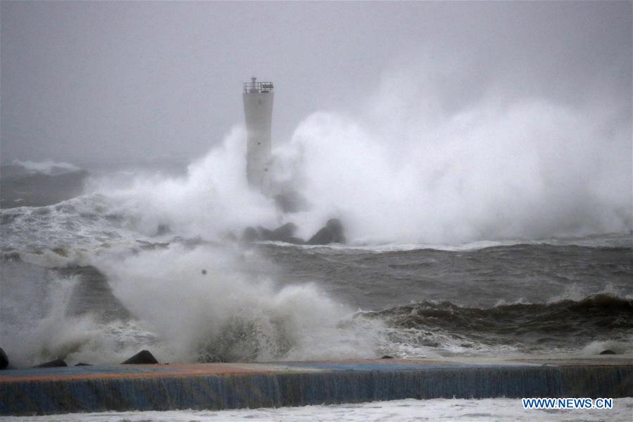 JAPAN-ATAMI-TYPHOON-HAGIBIS