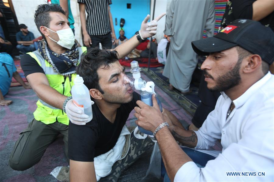 IRAQ-BAGHDAD-PROTEST