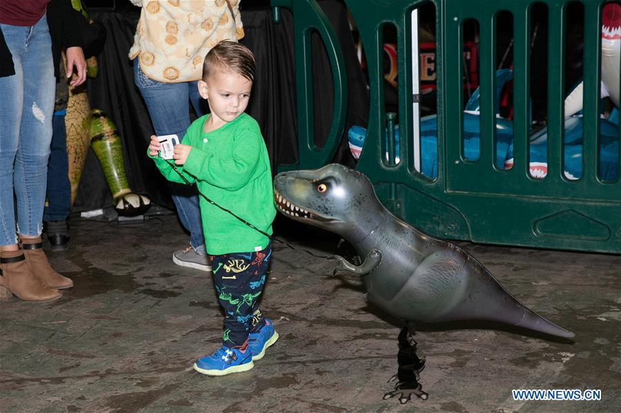 U.S.-TEXAS-DALLAS-JURASSIC QUEST EXHIBITION
