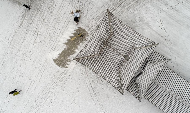 Snowfall hits parts of China