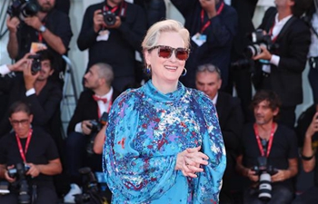 Stars dazzling at 76th Venice Int'l Film Festival red carpet