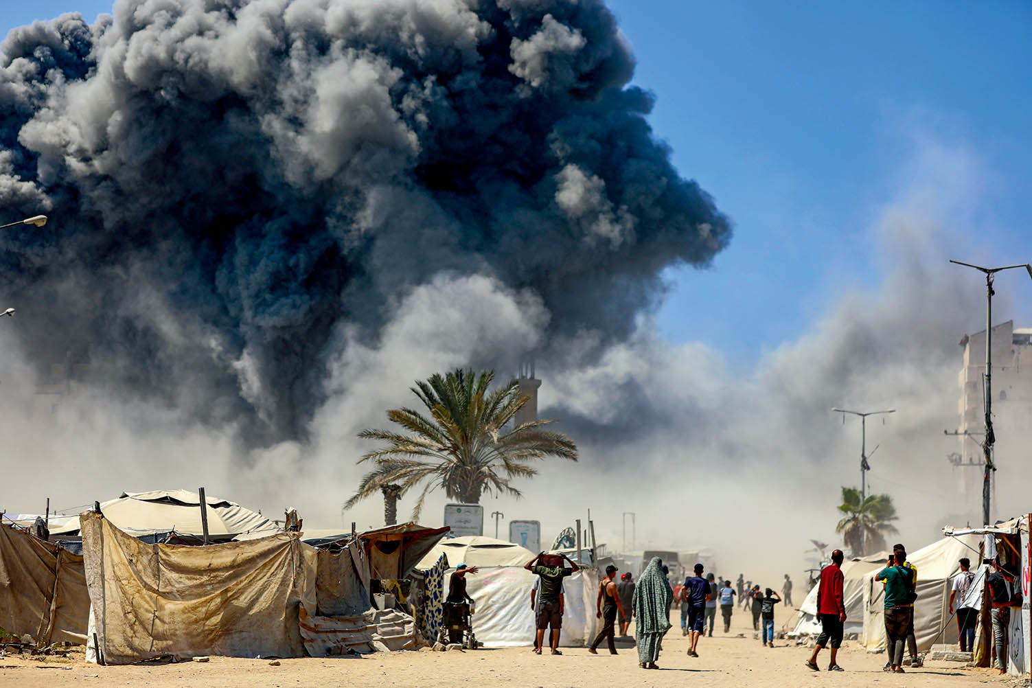 當(dāng)以色列兵臨加沙城下