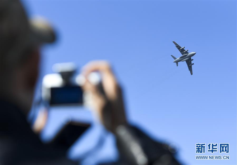 （軍事）（3）殲-20、運-20首次在東北地區進行飛行展示