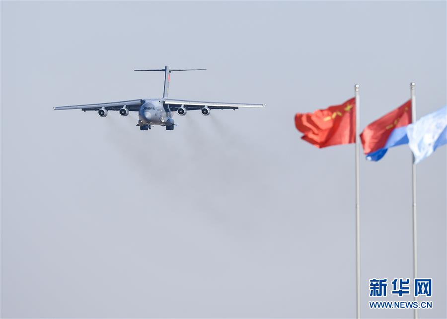 （軍事）（4）殲-20、運-20首次在東北地區進行飛行展示