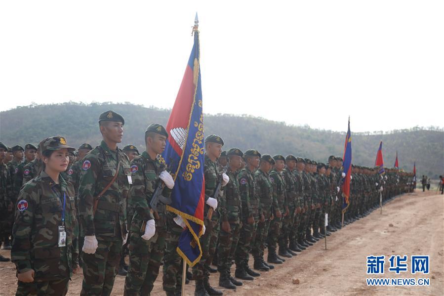 (國際·圖文互動)(4)“金龍-2020”中柬兩軍聯(lián)合訓練在柬埔寨開訓