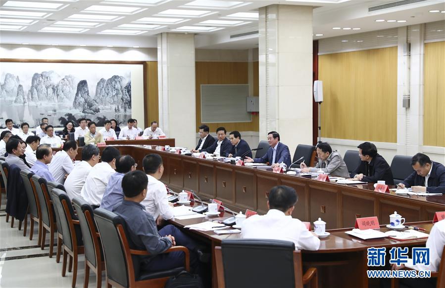 9月21日，中宣部在北京召開中央媒體駐外機(jī)構(gòu)外宣工作座談會。中共中央政治局委員、中央書記處書記、中宣部部長劉奇葆出席座談會并講話。新華社記者 謝環(huán)馳 攝 