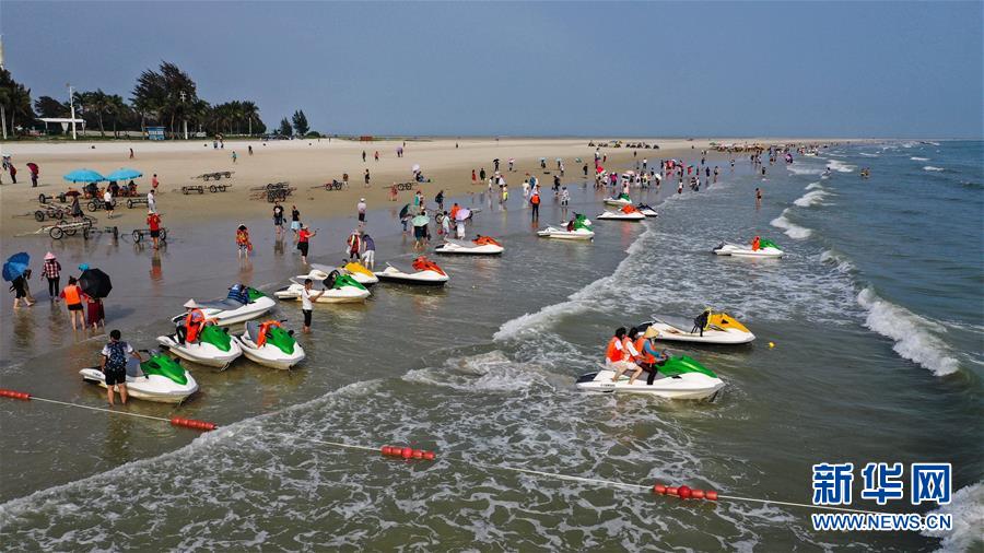 (壯麗70年 奮斗新時代——推動高質量發展調研行·圖文互動)(1)近海能看鯨魚白海豚,廣西這片濱海旅游勝地啥來頭?