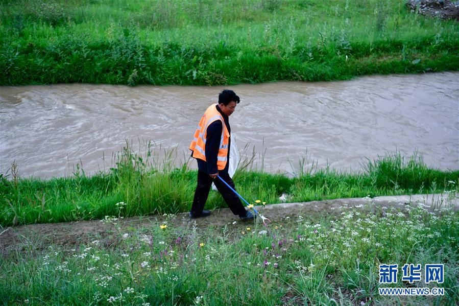 (圖文互動)(1)青海互助:送走污水,迎來碧波