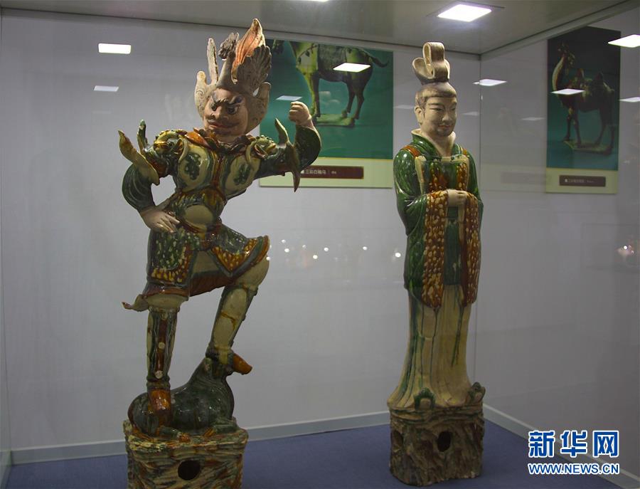 (XHDW·圖文互動(dòng))(2)唐定遠(yuǎn)將軍安菩夫婦墓出土文物特展亮相塔什干