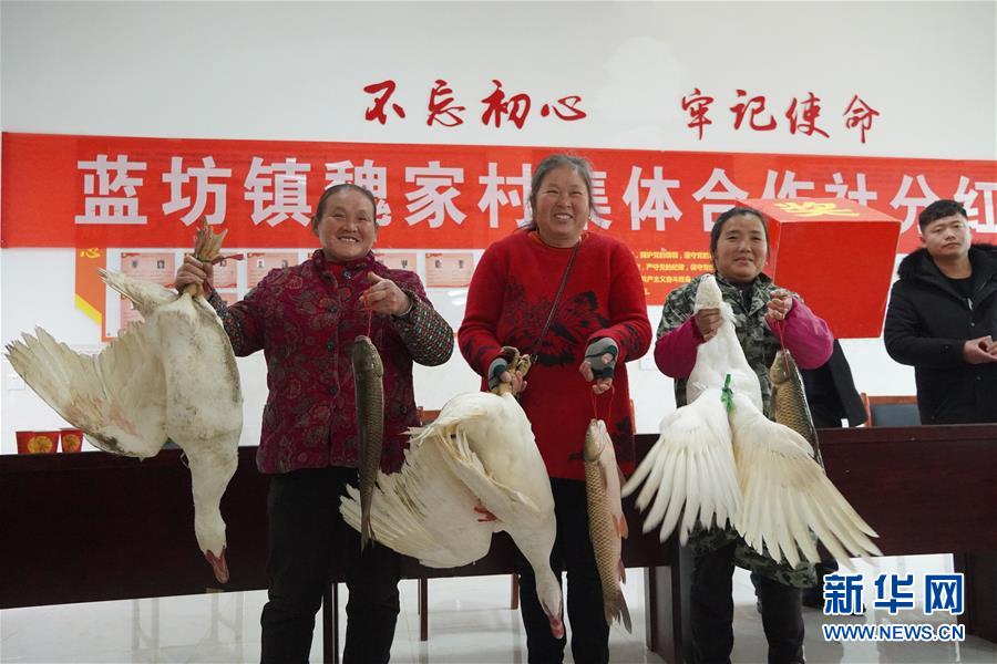 (新春走基層·圖文互動(dòng))(4)“空殼村”分紅啦!