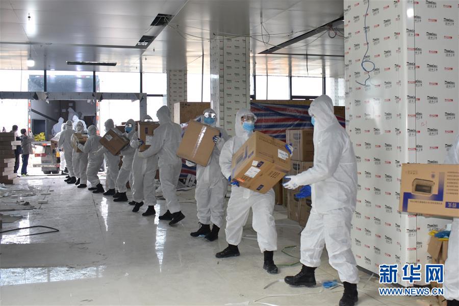 （聚焦疫情防控·圖文互動）（2）武警官兵全力奮戰疫情防控一線