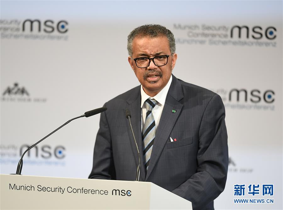 (國際)(2)世衛(wèi)組織總干事:中國從源頭上控制新冠肺炎疫情的措施令人鼓舞