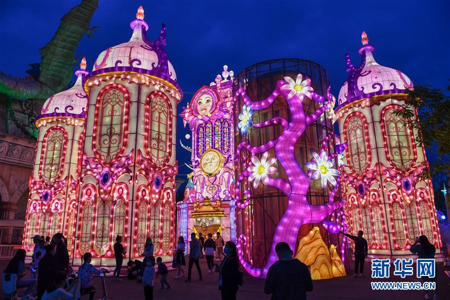 (社會(huì))(1)長春:賞燈游園度假期