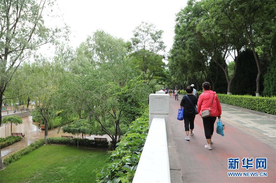 (防汛抗洪·圖文互動)(1)黃河發生第2號洪水 黃河蘭州段部分設施被淹