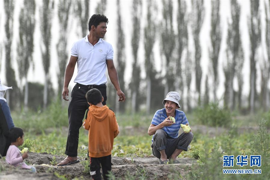 (決戰決勝脫貧攻堅·圖文互動)(1)“窮”鄉富戶的販瓜生意經