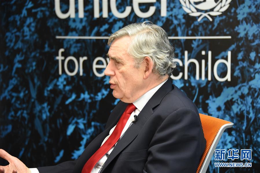 (國際·圖文互動)(1)專訪:偉大成就值得歡慶——英國前首相布朗祝賀新中國成立70周年