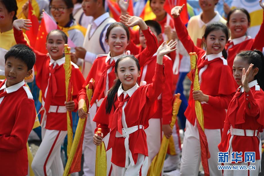 （國慶70周年·慶祝大會）慶祝中華人民共和國成立70周年大會在京隆重舉行