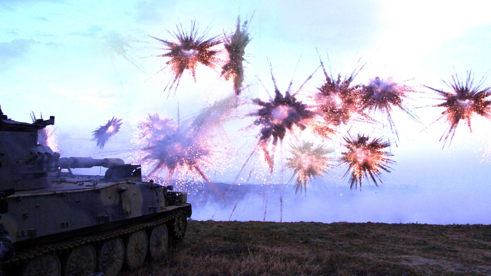 強軍路上，神府紅軍勇往直前