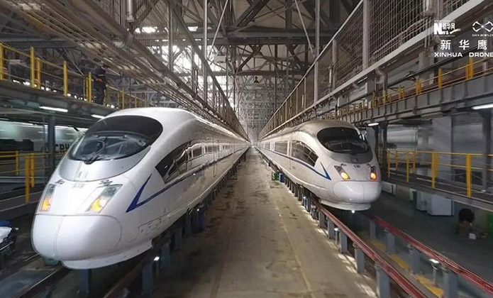 我在春運備戰(zhàn)現場 航拍交通強國的&ldquo;先行者&rdquo;