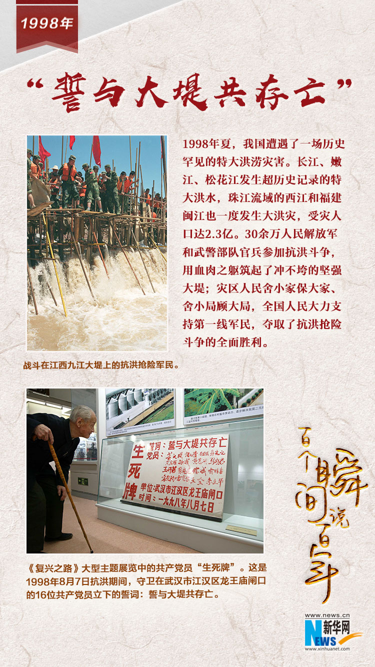 1998，&ldquo;誓與大堤共存亡&rdquo;