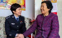 “掌上警務室里的聲音，我會帶到北京”