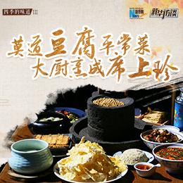 莫道豆腐平常菜，大廚烹成席上珍