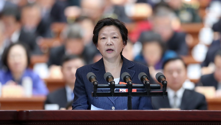 全國政協(xié)人口資源環(huán)境委員會副主任,九三學(xué)社中央副主席 印紅