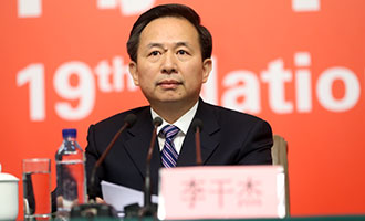 環境保護部黨組書記、部長李干杰