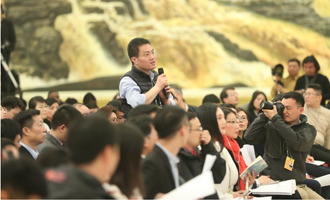 香港文匯報、大公報記者提問