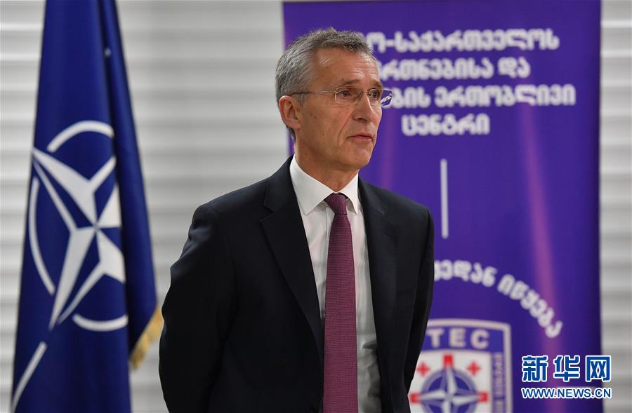 (國(guó)際)(1)北約秘書長(zhǎng)說希望格魯吉亞早日加入北約