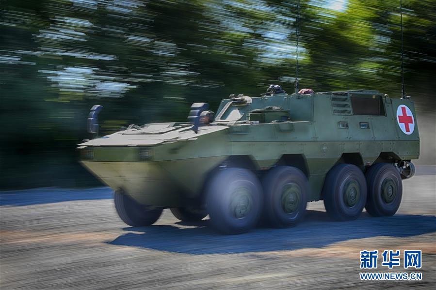 （國際·圖文互動）（3）“共同的理念，讓合作更深入更順暢”——走進中德“聯合救援-2019”衛勤實兵聯合演習德方野戰二級醫院