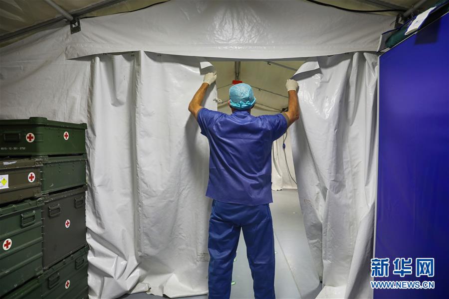 （國際·圖文互動）（4）“共同的理念，讓合作更深入更順暢”——走進中德“聯合救援-2019”衛勤實兵聯合演習德方野戰二級醫院