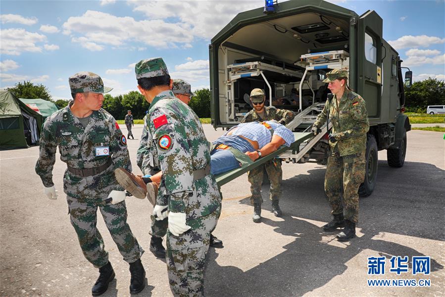 (國際·圖文互動)(1)向實戰化聚焦 向深度融合拓展——中德“聯合救援-2019”衛勤實兵聯合演習亮點回眸