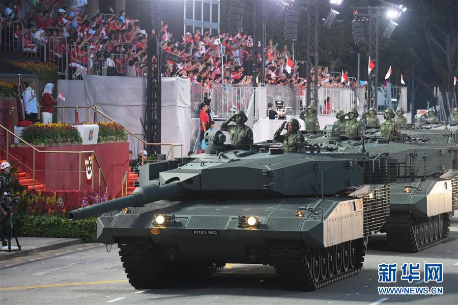 (國際)(5)新加坡舉行國慶54周年慶典