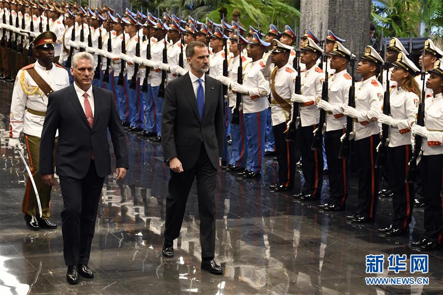 (國際)(3)西班牙國王首次正式訪問古巴