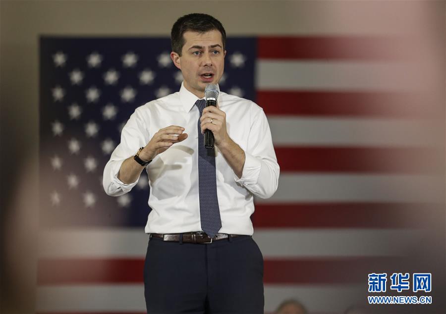 (國際)(1)布蒂吉格和桑德斯在美國總統(tǒng)選舉民主黨首場預(yù)選中領(lǐng)先
