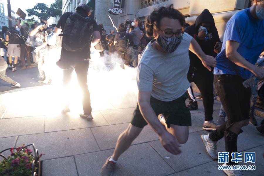 (國際)(5)華盛頓民眾抗議警察暴力執法