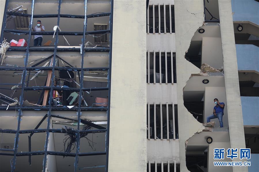 (國際)(13)黎巴嫩貝魯特:爆炸過后